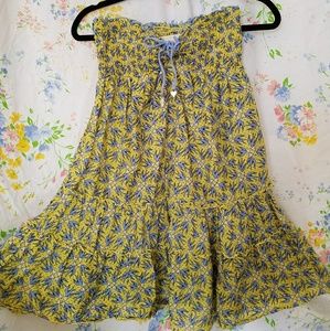 Juicy Couture swallow printed dress